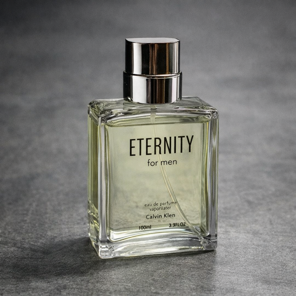 Calvin Klein Eternity for Men Eau De Parfum – Luxury Long-Lasting Fresh & Woody Premium Fragrance Spray - 100ml