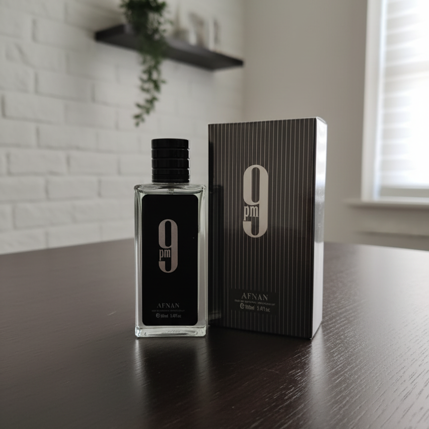Afnan 9PM Perfume – Unisex EDP 100ml Blue & black, Long-Lasting Elegant Fragrance for Men & Women