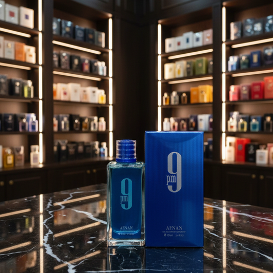 Afnan 9PM Perfume – Unisex EDP 100ml Blue & black, Long-Lasting Elegant Fragrance for Men & Women