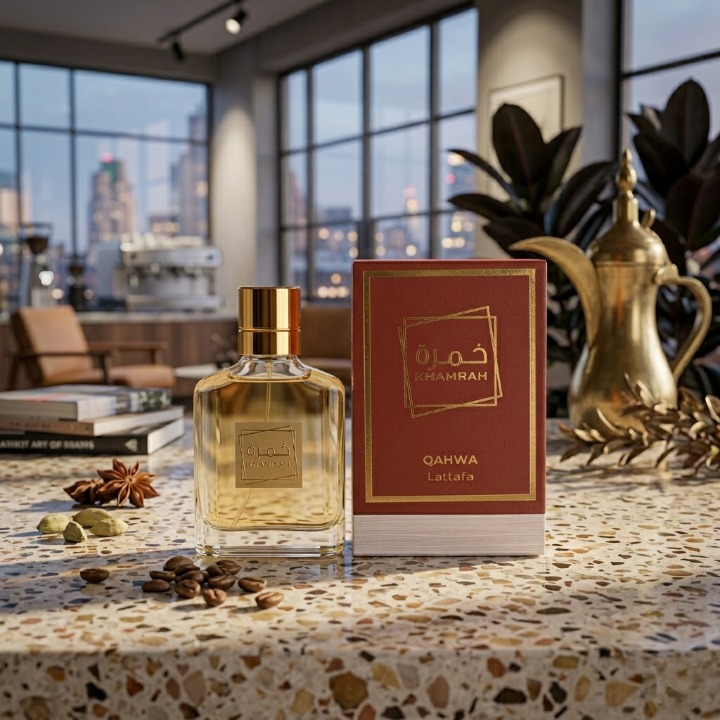 Khamrah Qahwa By Lattafa Perfumes Unisex Eau De Parfum 100ml Premium Long Lasting Fragrance