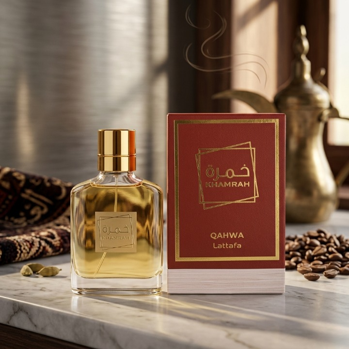 Khamrah Qahwa By Lattafa Perfumes Unisex Eau De Parfum 100ml Premium Long Lasting Fragrance