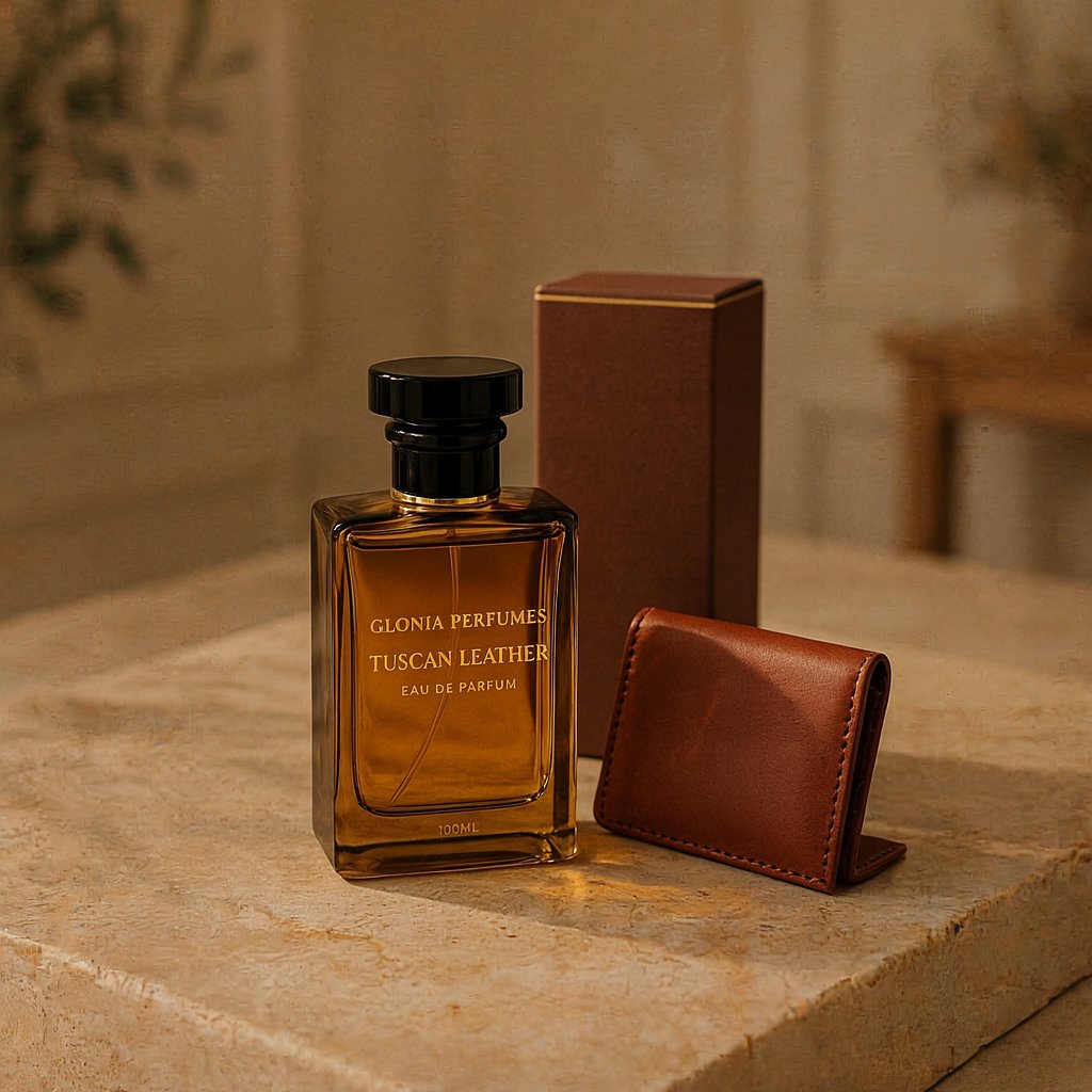 Glonia Tuscan Leather Eau De Parfume Spray for Men